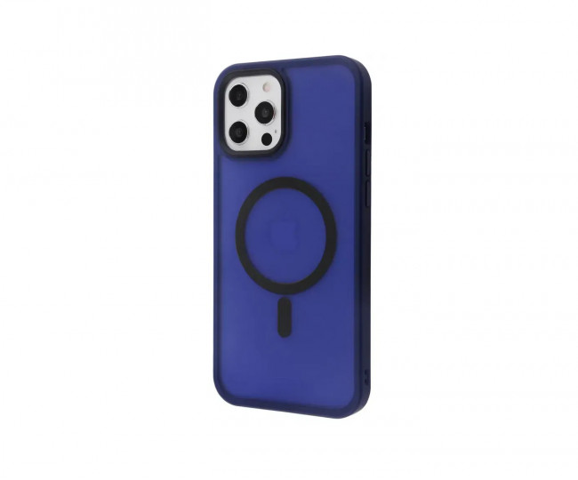 Чехол WAVE Matte Insane Case with Magnetic Ring iPhone 12 Pro Max (midnight blue)